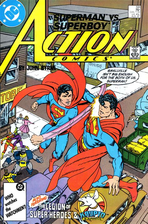 Read Online Action Comics 1938 Comic Issue 591
