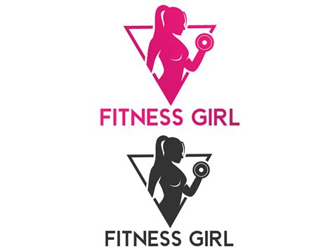 Female Gym Logo Vector Art Icons And Graphics For Free Download
