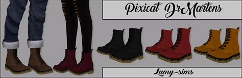 Pixicat Drmartens Sims 4 Sims 4 Clothing
