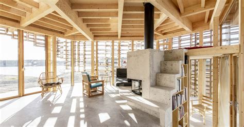 If you have purchased a piece and would like us to add a pin for you lets us know where! Modern house in Norway uses timber frame to play with ...