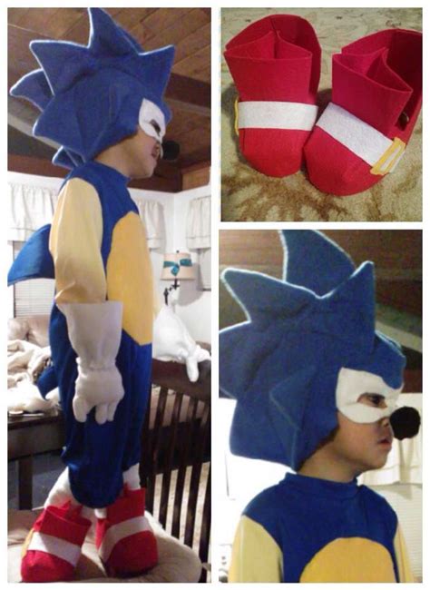 Pin By Angie On Self Made Diy Sonic Costume Sonic The Hedgehog