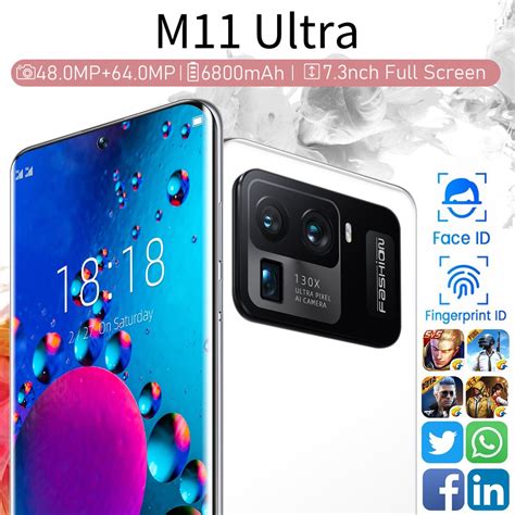 Original Xiaomi M11 Ultra 16gb512gb 61inch Cellphone Android 5g Dual