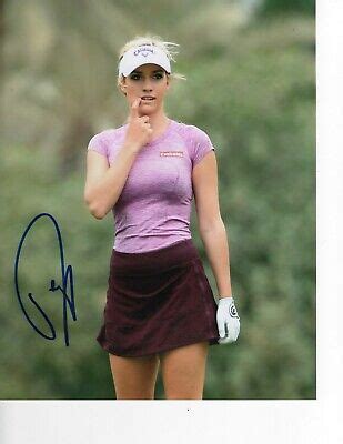 Lpga Golfer Pointsbet Model Paige Spiranac Signed Close Up X My Xxx
