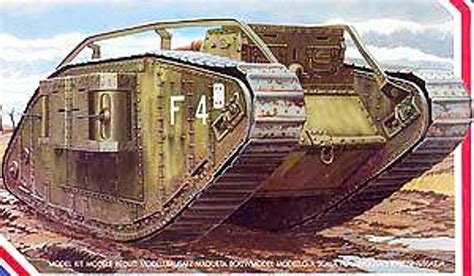 Wwi British Female Mk Iv Tank 1 35 Emhar