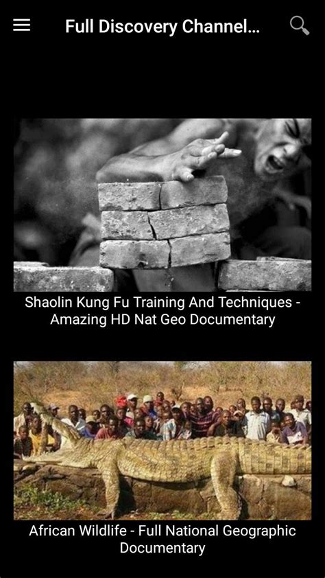 Enjoy and don't forget to subscribe. Discovery Channel: Documentaries for Android - APK Download