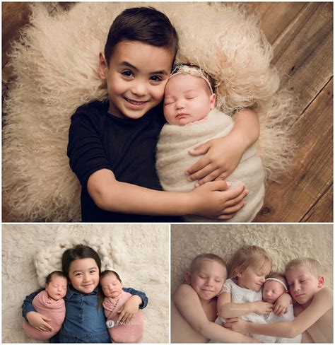 Newborn Poses With Siblings The Milky Way Newborn Sibling Sibling