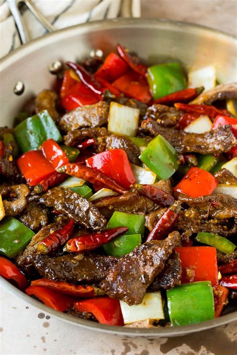 The recipes here feature goji berries, dried longan, dried tangerine. Szechuan Beef - Dinner at the Zoo