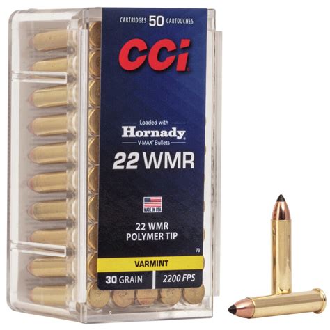 Cci Rimfire Ammunition 22 Wmr V Max 30gr 50box Fondprodukter