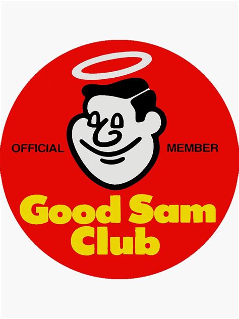 Good Sam Club Official Member Badge Sticker For Sale By Hilda74