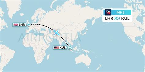 Mh3 Flight Status Malaysia Airlines London To Kuala Lumpur Mas3