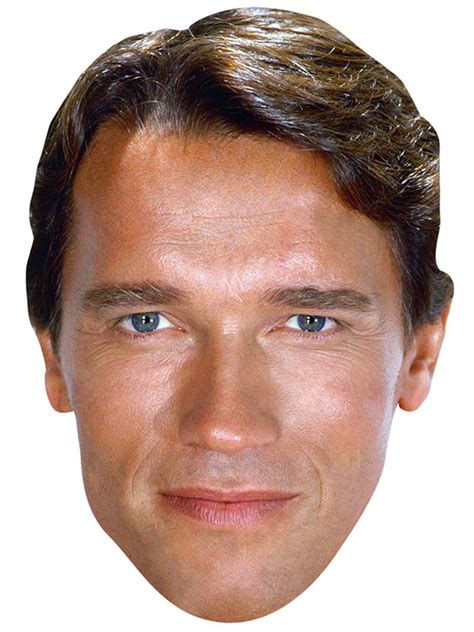 Arnold Schwarzenegger Young Face Mask Novelties Parties Direct Ltd