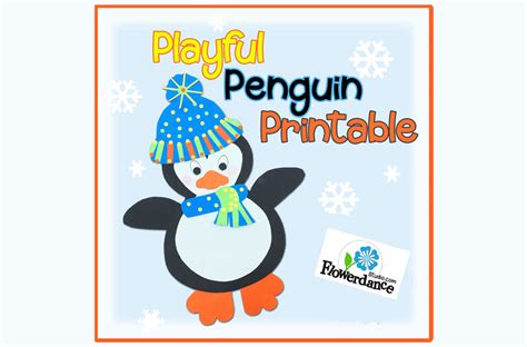 Playful Penguin Printable Flowerdance Studio