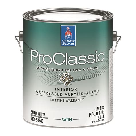 Sherwin Williams Launches New Proclassic Interior Water Based Acrylic