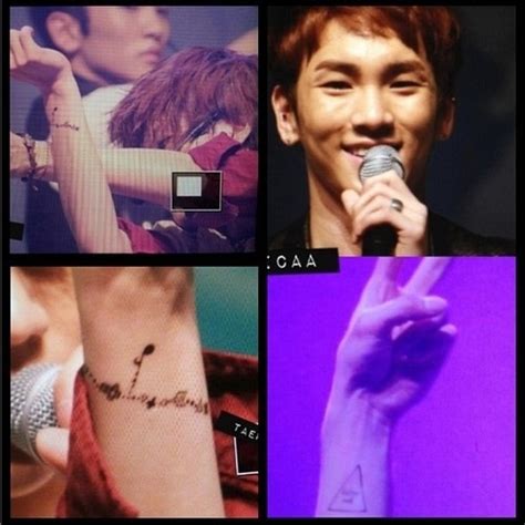 We need 'never gonna dance again' act 1 very soon for our questions about these to be answered. Oppa is so beautiful | SHINee's Tattoos