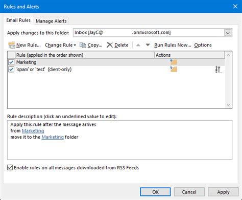 How To Migrate Outlook Rules