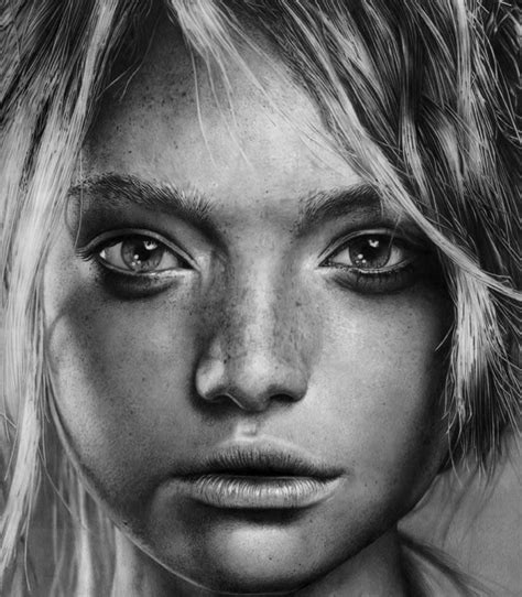 Mesmerizing Hyper Realistic Pencil Portraits Portrait Portrait