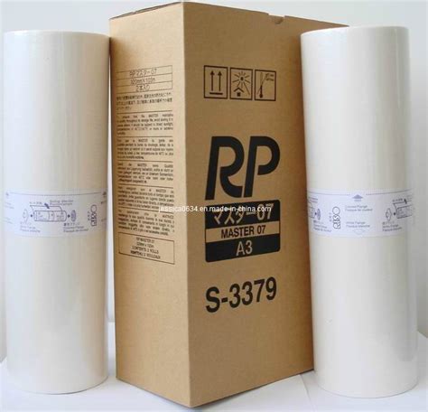 Compatible Riso Frrp Paper A3a4b4 China Riso Master And Riso Rp