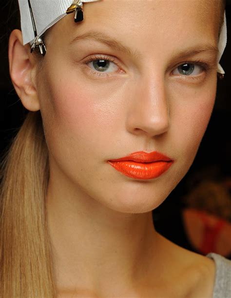How To Wear Orange Lipstick Huffpost Life