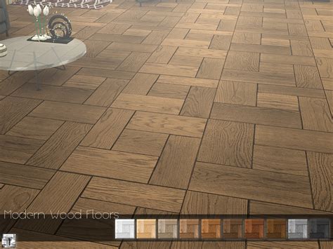 Sims 4 Ccs The Best Modern Wood Floor By Torque