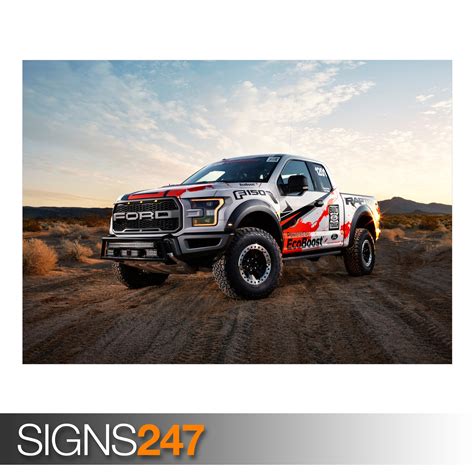 Ford F 150 Raptor 2016 9018 Car Poster Photo Poster Print Art All