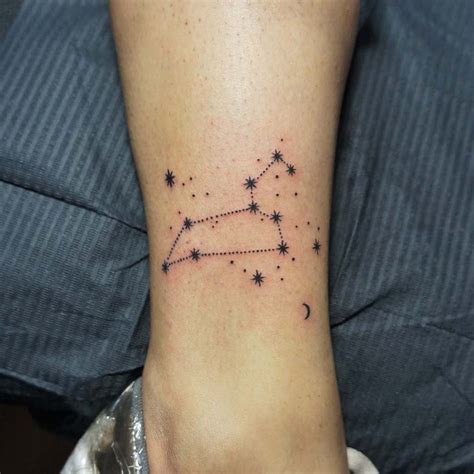 Amazing Leo Constellation Tattoo