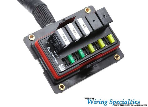 Universal Race Bussmann Interface With Fused Relays Flying Leads 2