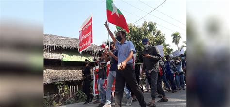 Eu, uk join voices of criticism. Protesters Against Myanmar Coup Arrested in Rakhine