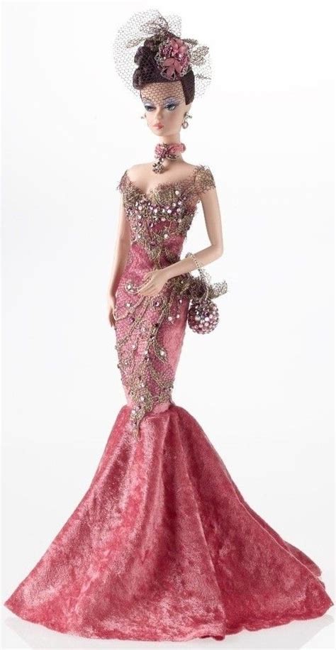 Barbie Silkstone In Pink Party Dress Barbie Gowns Barbie Dress Barbie Clothes Doll Dress
