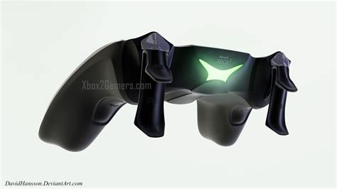 Closeup Of The Xbox2 Controller Concept By David Hansson Xbox