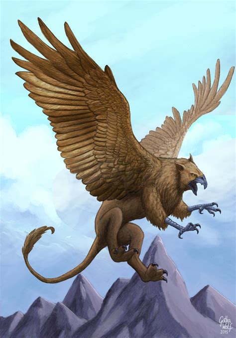Griffin Mythical Creatures Fantasy Beasts Fantasy Creatures