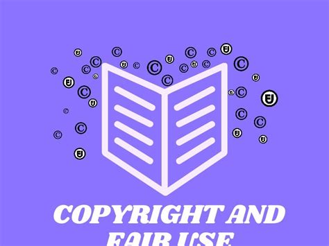 Copyright And Fair Use Guidelines Infographics
