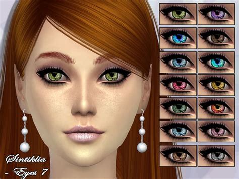 An Image Of Various Colored Eyes For The Simse Game Simula Eyes 7