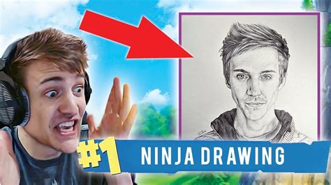 Fortnite Ninja Drawing