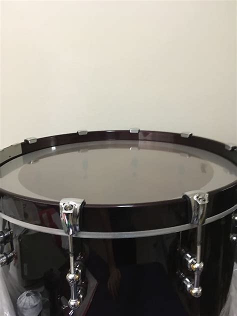 Pearl Reference Pure Bass Drum 22x18 Black Cherry Reverb