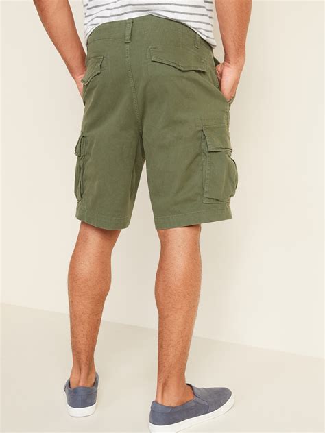 lived in straight cargo shorts for men 10 inch inseam old navy
