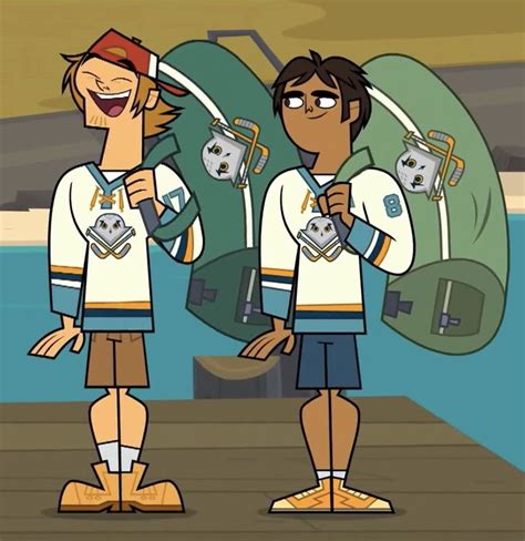 Total Drama Reboot Wayne And Raj Total Drama Island Cartoon Tv Drama