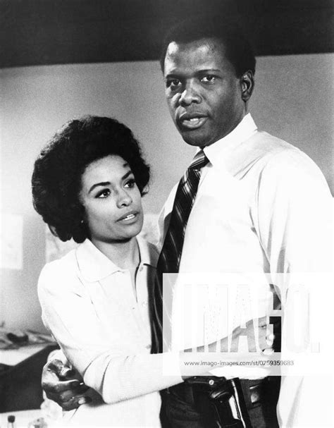 THEY CALL ME MISTER TIBBS From Left Barbara McNair Sidney Poitier MBDTHCA EC Y