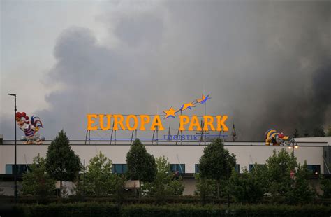 Massive Fire Breaks Out At Germanys Biggest Amusement Park National