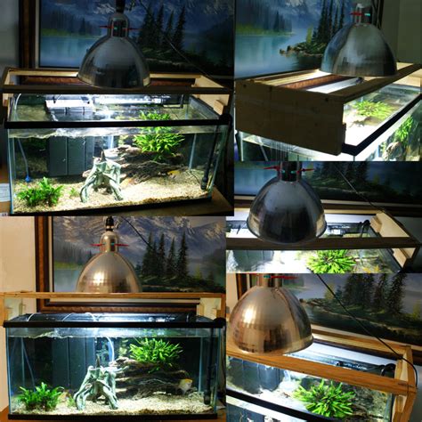 You may not need all nine of them, depending on how tall you want your stand to be. Unusual and Creative diy aquarium | Just Craft & DIY Projects