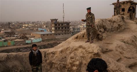 As Us Nears A Pullout Deal Afghan Army Is On The Defensive The New