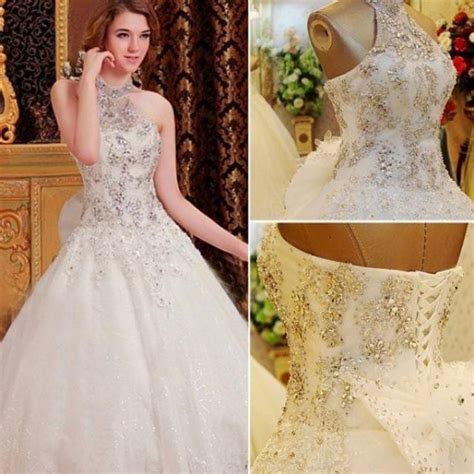Plus sizes long sleeve wedding dresses bling crystal bead bridal gowns custom. Custom Made 2014 A-line Illusion Lace Up Beaded Crystal ...