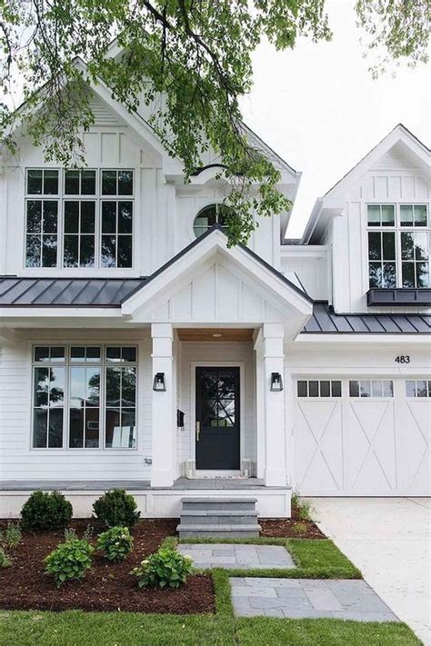 40 Stunning White Farmhouse Exterior Design Ideas 30 Livingmarch