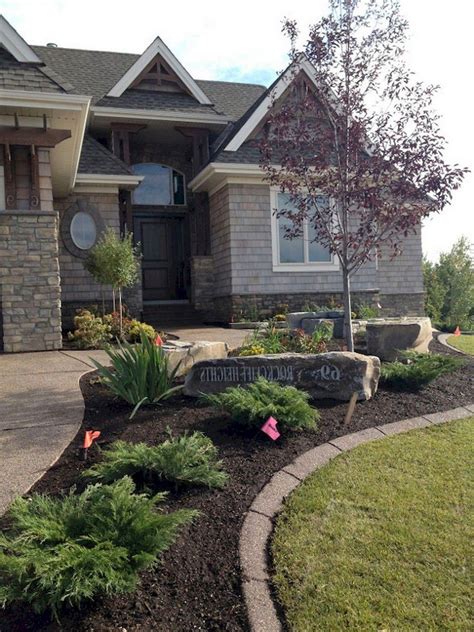 Low Cost Cheap Simple Front Yard Landscaping Ideas