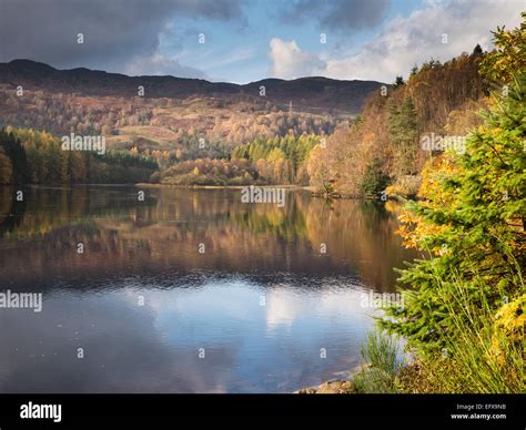 Loch Faskally In Autumn Hi Res Stock Photography And Images Alamy