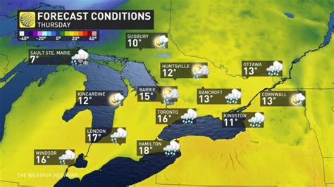 The Weather Network Finale Of Spring Like Warmth In Ontario Comes