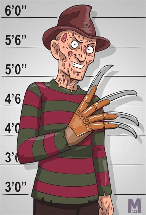 Usual Suspect Freddy By B Maze On Deviantart Arte Horror Horror Art