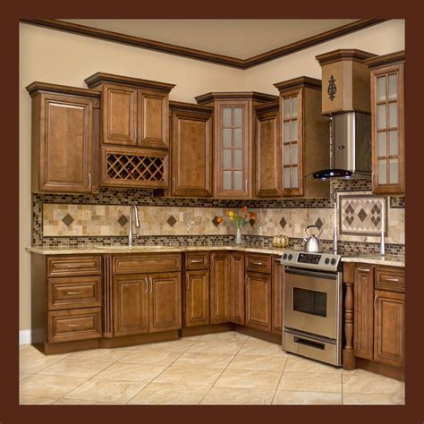 Cabinets take up a surprising amount of space in your kitchen, which means it's essential to choose. China American Solid Wood Kitchen Cabinet, Customized ...