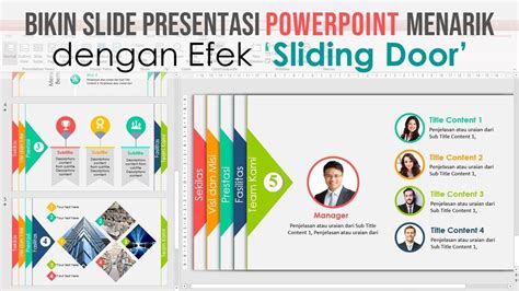 Membuat Slide Powerpoint Menarik Dengan Efek Sliding Powerpoint Slide