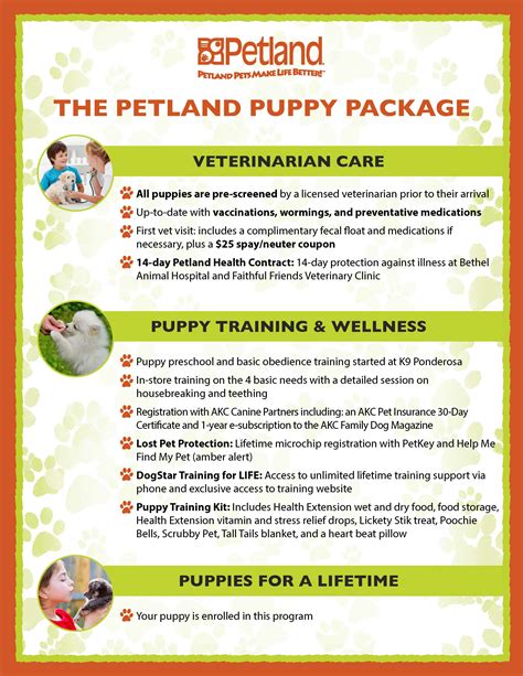 Puppy Packages - Petland Carriage Place Columbus, Ohio