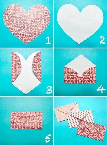Place the heart shape on paper and trace around it. Popular DIY Crafts Blog: How to make heart shaped envelope
